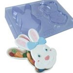 Forma Coelho Porta Jóias Páscoa Especial 3 Partes