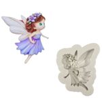 Molde de Silicone Fada Fadinha Aurora