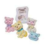 Molde de Silicone Gato Gatinha Universal