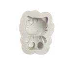 Molde de Silicone Hello Kitty Sentada