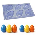 Forma Ovo de Páscoa Liso 150g Profissional 3 Partes