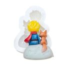 Molde de Silicone Pequeno Príncipe Sentado 
