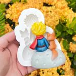 Molde de Silicone Pequeno Príncipe Sentado 