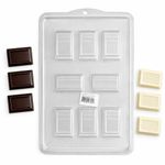 Forma Mini Barrinhas de Chocolate 8 Cav C-533089