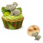 Molde De Silicone Elefante Safari