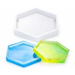 Molde de Silicone Porta Copos Hexagonal