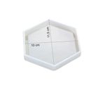 Molde de Silicone Porta Copos Hexagonal