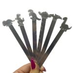 Palitos de Acrílico Tema Dinossauros 6 Un