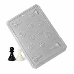 Forma Dama Peão Xadrez Simples C-260