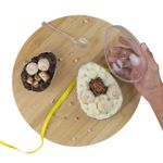 Kit Casca de Ovo de Páscoa de Acrilico 250g Liso 4 Un