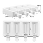 Forma de Silicone Picole Para Rechear Importada