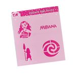 Stencil Itens da Moana