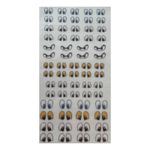 Olhos Comestiveis - Modelo OC55 Looney Tunes 64 Pares