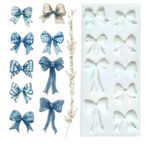 Molde de Silicone Mini Laços 9 Cav