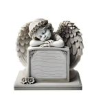 Molde de Silicone Anjo Com Moldura