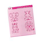 Kit Stencil Animais do Safari Baby