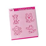 Kit Stencil Animais do Safari Baby