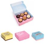 Caixa Divertida Para Doces e Brigadeiros Coloridas 10 Un