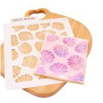 Stencil Textura de Folhas DN23