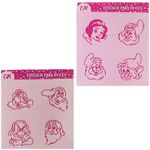 Kit Stencil Rosto Branca de Neve e os 7 Sete Anões 