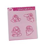 Kit Stencil Rosto Branca de Neve e os 7 Sete Anões 