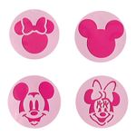 Stencil Rosto Mickey e Minnie