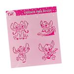 Stencil Tema Lilo e Stitch - Stitch e Angel
