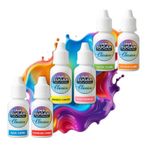 Kit Tintas Alimentícia Ink Sugar 15ml Cores Essenciais 6 Un