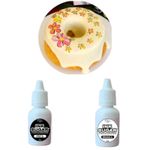 Kit Tintas Alimentícia Ink Sugar 15ml Preto e Branco