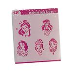 Kit Stencil Rosto Princesas