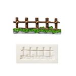 Molde de Silicone Cerca Para Decorar Fazendinha