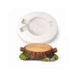 Molde de Silicone Tronco de Arvore Mod 2