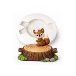 Molde de Silicone Tronco de Arvore Mod 2