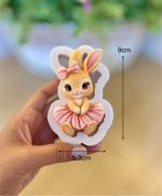 Molde de Silicone Coelhos e Itens da Páscoa Escolha 1 Un