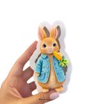 Molde de Silicone Coelhos da Páscoa Fazendinha Escolha 1 Un
