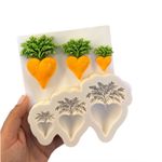 Molde de Silicone Cenouras da Páscoa Escolha 1 Un