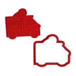 Cortador e Marcador Carrinho de Sorvete 7cm