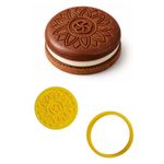 Kit Cortador e Marcador Para Biscoito Arabescos Mod 4