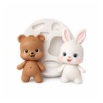 Molde De Silicone Coelho Unicornio Universal ...