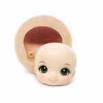 Molde de Silicone Rosto Bonecos e Bonecas Universal Pequeno