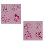 Kit Stencil Turma do Mickey