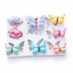 Molde de Silicone Borboletas 8 Cav