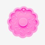 Molde de Silicone Pingente Rosquinha Donut