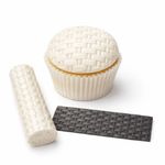 Rolo de Resina Modelo Cesta e Trico para Decorar