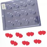 Forma Coração Gêmeos Duplos Simples C-135