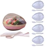 Kit Casca de Ovo de Páscoa de Acrilico 250g Diamante 4 Un