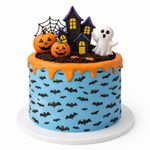Stencil Halloween - Mini Morcegos