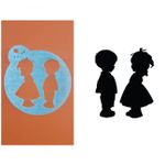 Stencil Chá Revelação - Casal CMG20