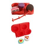 Forma de Silicone Importada Redonda para Pirulitos 4.5cm