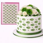 Stencil Textura de Folhas CD10